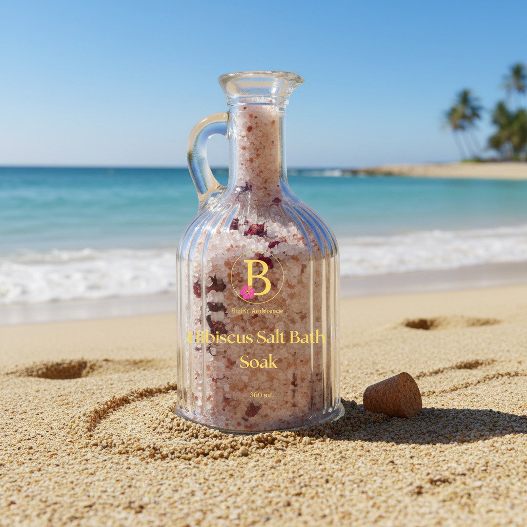 Hibiscus Salt Bath Soak